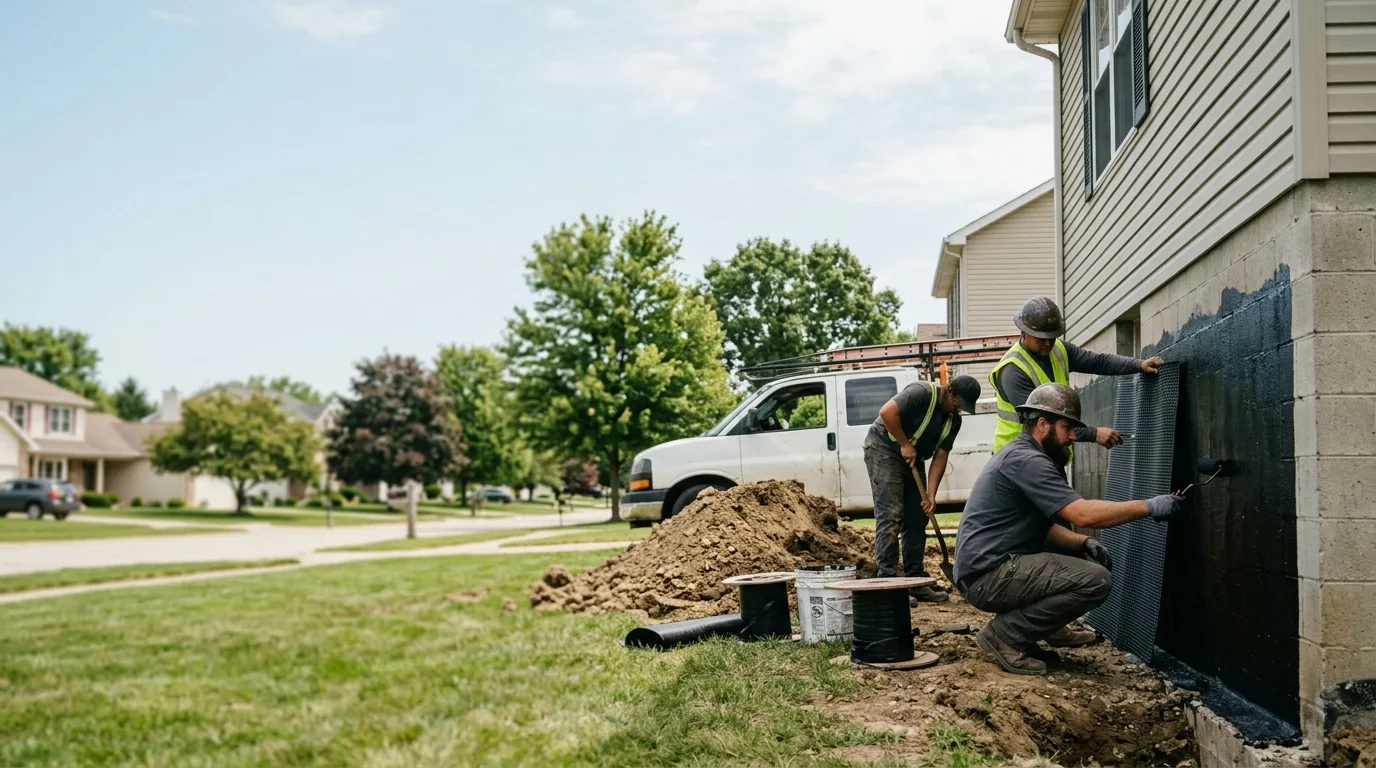 Basement Waterproofing in Malinta, OH near me